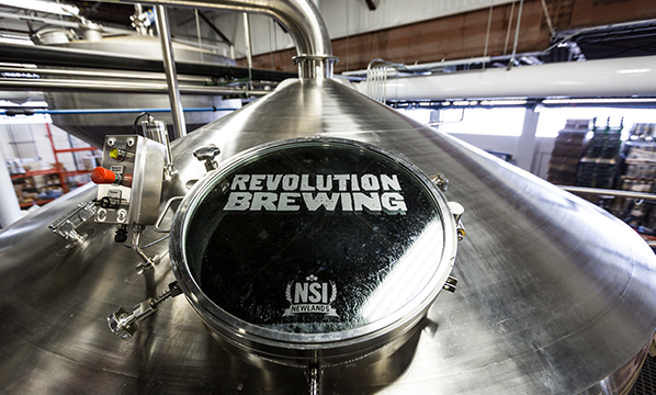 International Powder & Bulk Solids brewery tour Revolution Brewery Illinois